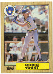 1987 Topps Baseball Cards      773     Robin Yount